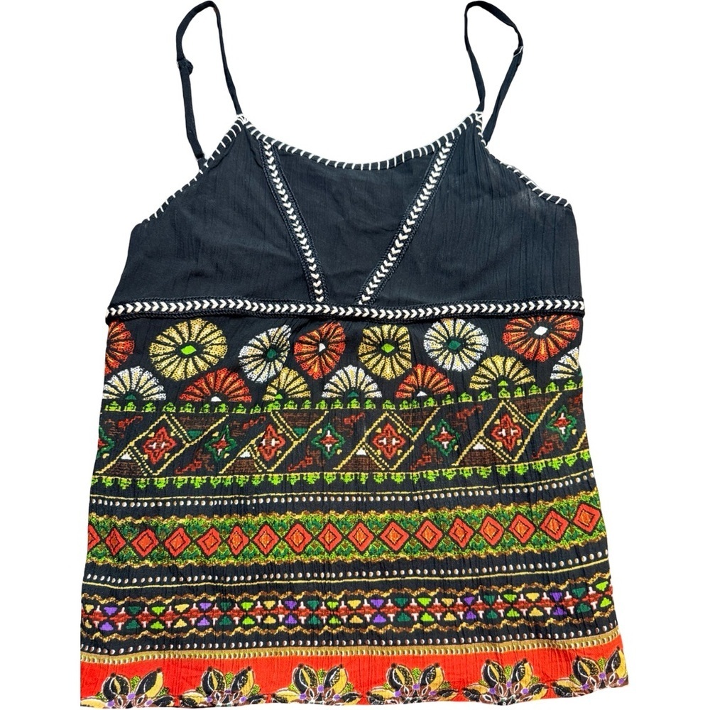 Band of Gypsies Embroidered Boho Camisole Tank – Women’s Small - Picture 7 of 15